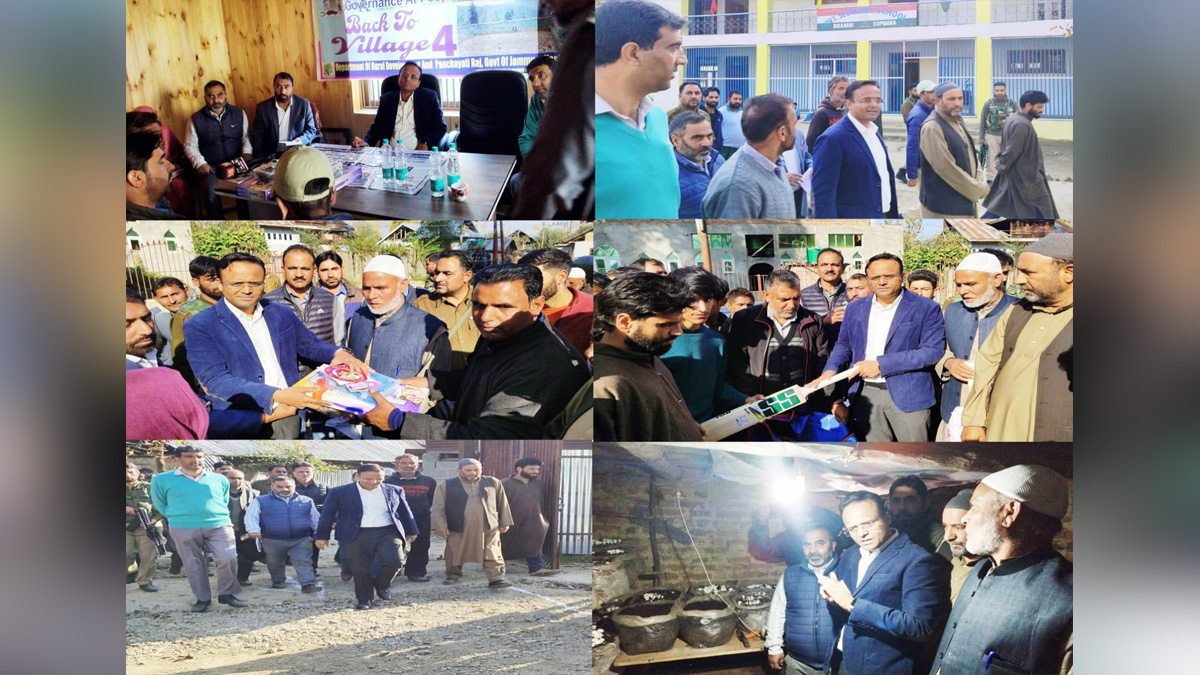 Kupwara, Deputy Commissioner Kupwara, Doifode Sagar Dattatray, Kashmir, Jammu And Kashmir, Jammu & Kashmir, District Administration Kupwara, Back to Village, Back to Village 4, B2V4 programme, B2V4, B2V Phase-IV, Back to Village Phase 4th, Back to Village Phase 4th programme