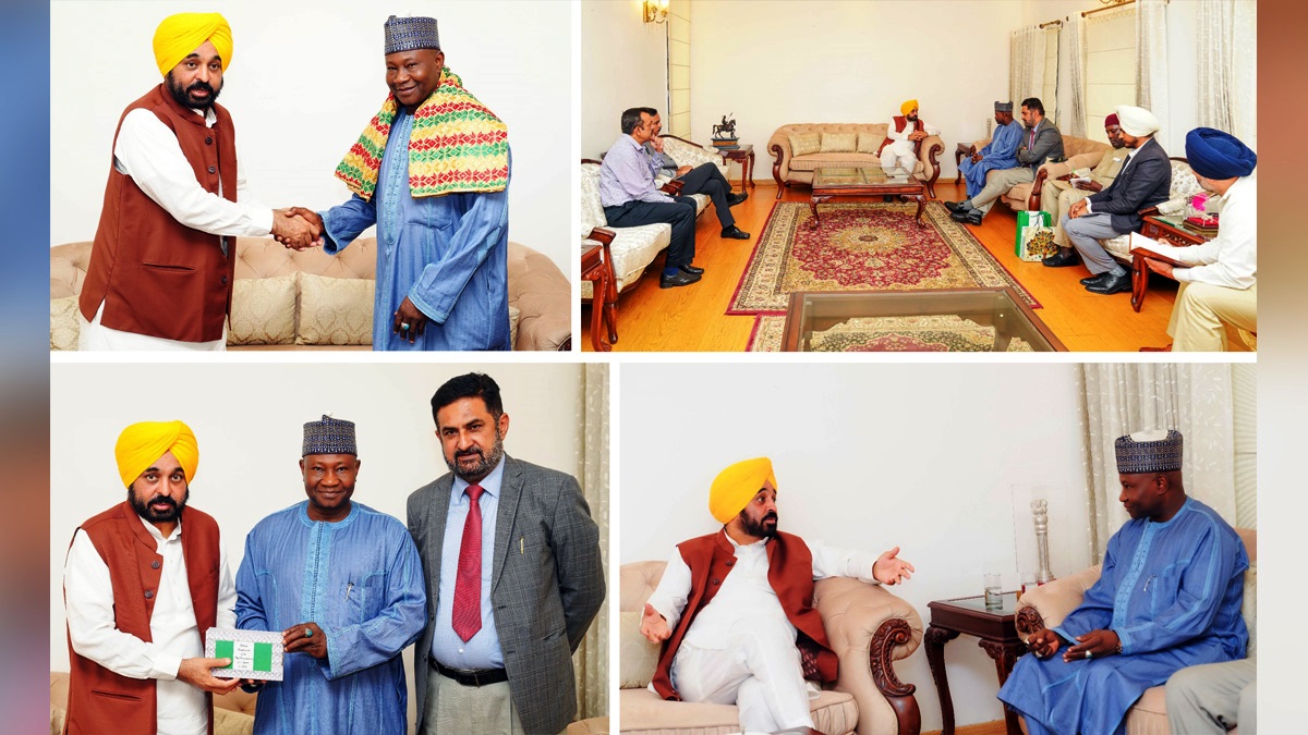 Bhagwant Mann, AAP, Aam Aadmi Party, Aam Aadmi Party Punjab, AAP Punjab, Government of Punjab, Punjab Government, Punjab, Chief Minister Of Punjab, Nigerian High Commissioner, Nigeria