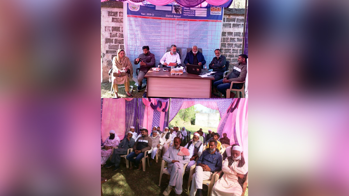 Rajouri, Back to Village 4, B2V4 programme, B2V4, B2V Phase-IV, Back to Village Phase 4th, Back to Village Phase 4th programme, Jammu And Kashmir, Jammu & Kashmir