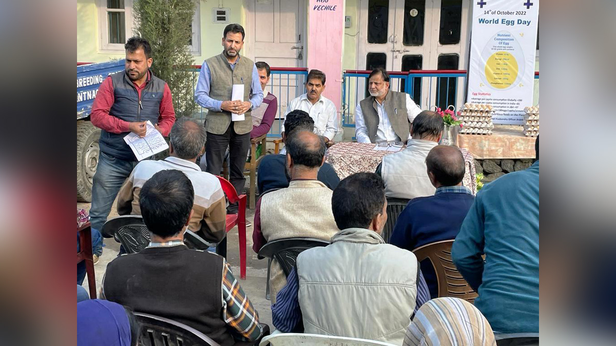 World Egg Day, Dr. Nisar Ahmad Khan, Kashmir, Jammu And Kashmir, Jammu & Kashmir, Anantnag