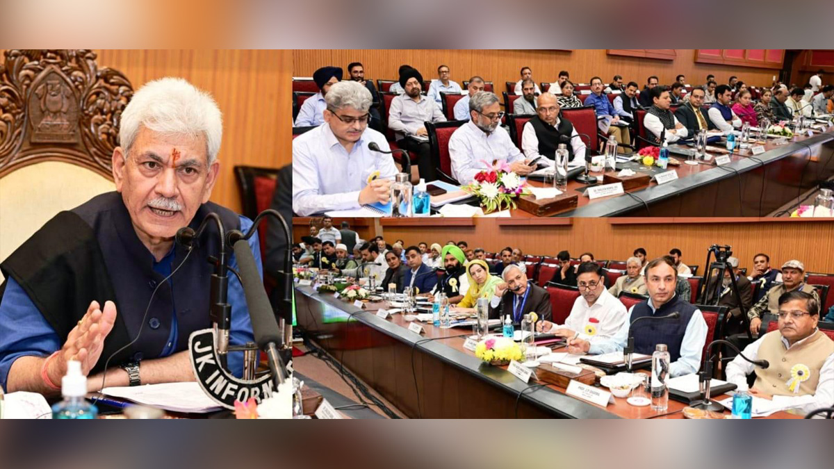 Manoj Sinha, Lieutenant Governor J&K, Raj Bhavan, Jammu, Srinagar, Kashmir, Jammu And Kashmir, Jammu & Kashmir