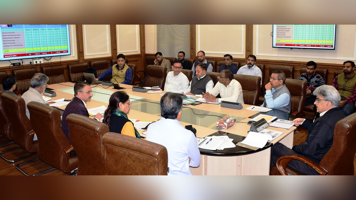Atal Dulloo, Agriculture Production Department, Jammu, Kashmir, Jammu And Kashmir, Jammu & Kashmir, Agriculture Infrastructure Fund, AIF, Animal Husbandry Infrastructure Development Fund, AHIDF, Fisheries & Aquaculture Infrastructure Development Fund, FIDF, National Horticulture Board, NHB
