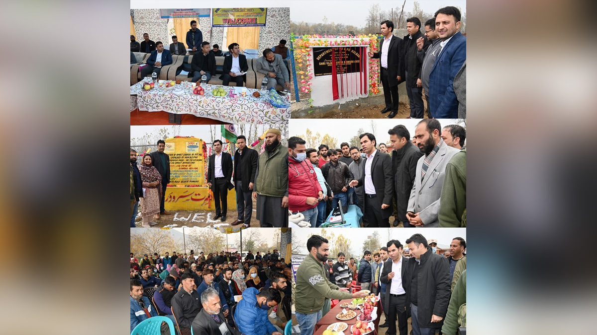 Vijay Bidhuri, Vijay Kumar Bidhuri, Commissioner Secretary Revenue, Srinagar, Kashmir, Jammu And Kashmir, Jammu & Kashmir, Back to Village, Back to Village 4, B2V4 programme, B2V4, B2V Phase-IV, Back to Village Phase 4th, Back to Village Phase 4th programme