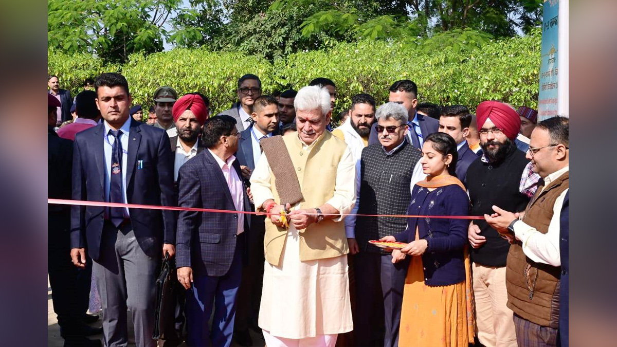 Manoj Sinha, Lieutenant Governor J&K, Raj Bhavan, Jammu, Srinagar, Kashmir, Jammu And Kashmir, Jammu & Kashmir
