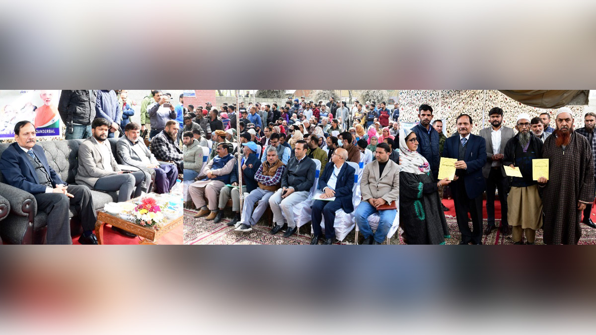 Rajiv Rai Bhatnagar, Rajeev Rai Bhatnagar, Advisor to Lieutenant Governor, Srinagar, Kashmir, Jammu And Kashmir, Jammu & Kashmir, Back to Village, Back to Village 4, B2V4 programme, B2V4, B2V Phase-IV, Back to Village Phase 4th, Back to Village Phase 4th programme
