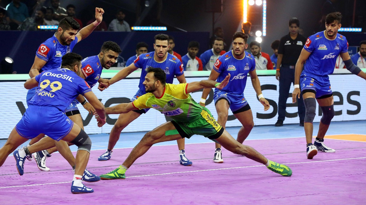 Sports News, Kabaddi, Kabaddi Player, Pro Kabaddi League, PKL, Pro Kabaddi League 9, PKL 9, Mohammadreza Shadloui Chiyaneh, Sachin, Patna Pirates, Haryana Steelers, Shree Shivchhatrapati Sports Complex