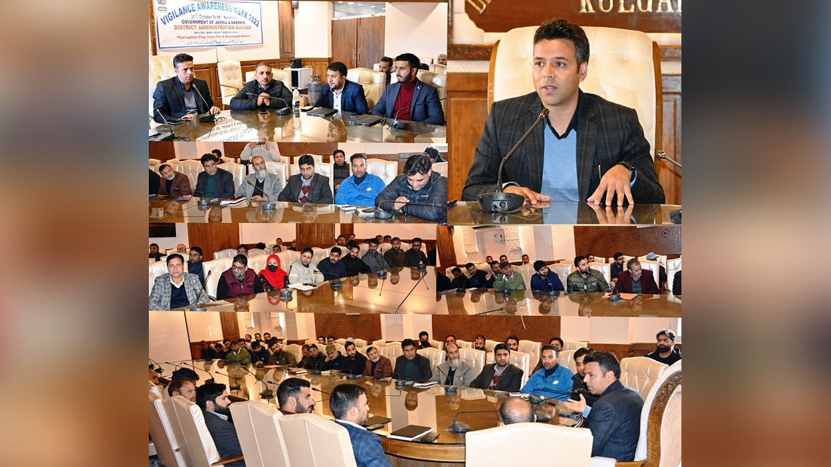 Kulgam, Deputy Commissioner Kulgam, Dr. Bilal Mohi-Ud-Din Bhat, Kashmir, Jammu And Kashmir, Jammu & Kashmir, District Administration Kulgam