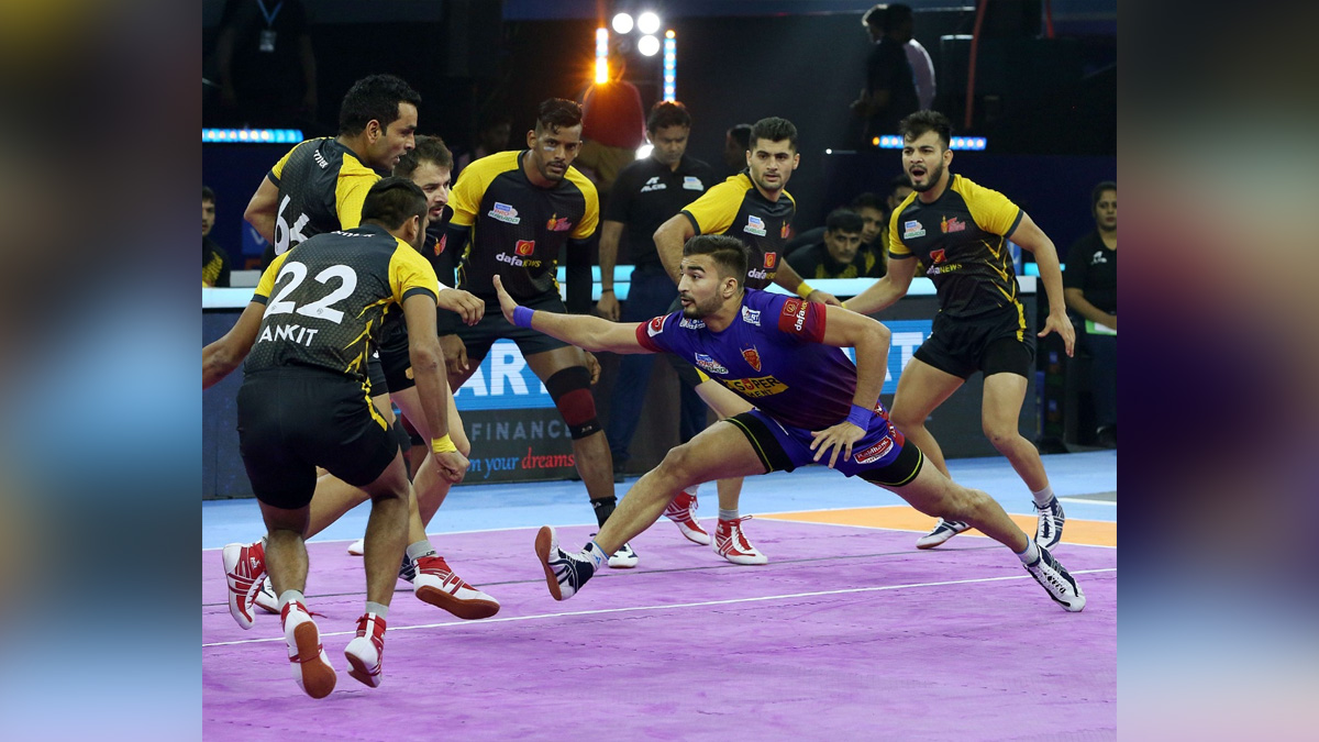 Sports News, Kabaddi, Kabaddi Player, Pro Kabaddi League, PKL, Pro Kabaddi League 9 PKL 9, Dabang Delhi KC, Telugu Titans, Shree Shivchhatrapati Sports Complex
