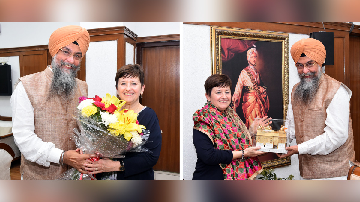 Kultar Singh Sandhwan, AAP, Aam Aadmi Party, AAP Punjab, Aam Aadmi Party Punjab, Government of Punjab, Punjab Government, Ambassador of Czech Republic, Dr. Eliska Zigova