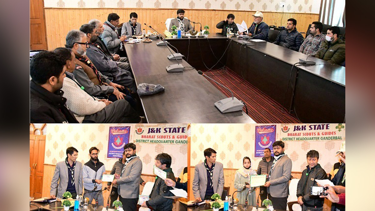 Ganderbal, Deputy Commissioner Ganderbal, Shyambir, Kashmir, Jammu And Kashmir, Jammu & Kashmir, District Administration Ganderbal, Bharat Scouts and Guides, BSG