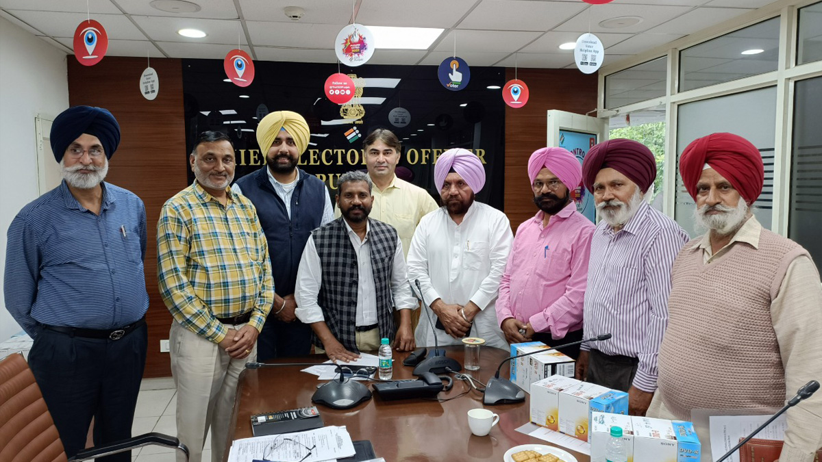Election Commission of India, Chief Electoral Officer Punjab, Dr S Karuna Raju, CEO Punjab