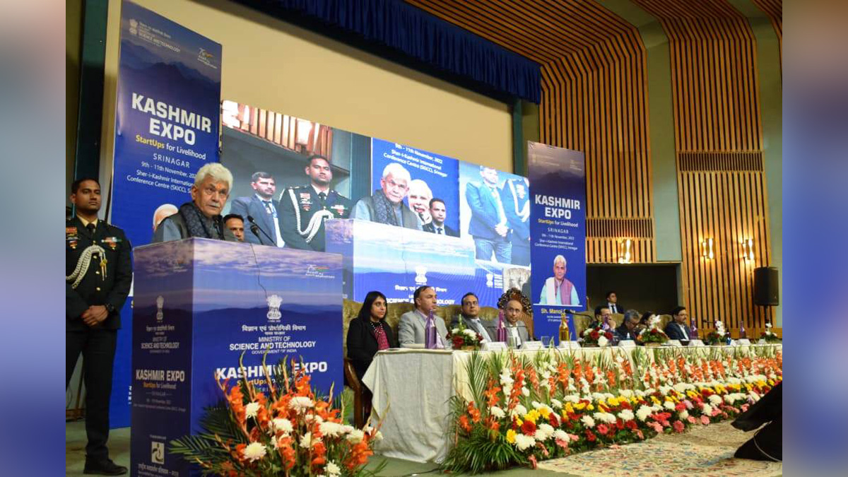 Manoj Sinha, Lieutenant Governor J&K, Raj Bhavan, Jammu, Srinagar, Kashmir, Jammu And Kashmir, Jammu & Kashmir