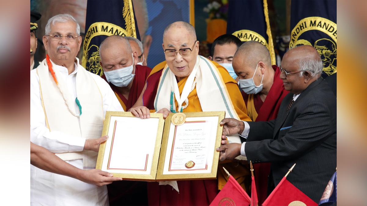 Rajendra Vishwanath Arlekar, Himachal Pradesh, Himachal, Bharatiya Janata Party, BJP, BJP Himachal, Shimla, Raj Bhawan, Dalai Lama, Gandhi Mandela Award, Dharamsala