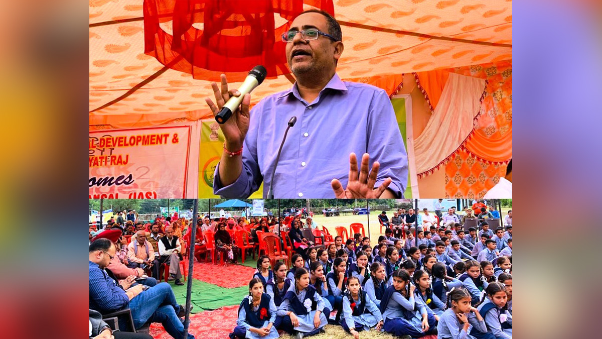 Rohit Kansal, Principal Secretary Information Higher Education, Kashmir, Jammu And Kashmir, Jammu & Kashmir, Back to Village, Back to Village 4, B2V4 programme, B2V4, B2V Phase-IV, Back to Village Phase 4th, Back to Village Phase 4th programme