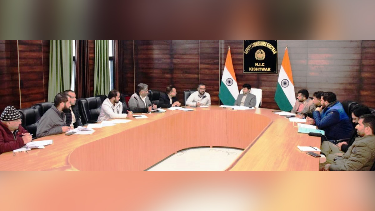 Kishtwar, DDC Kishtwar, District Development Commissioner Kishtwar, Dr Devansh Yadav, Kashmir, Jammu And Kashmir, Jammu & Kashmir, District Administration Kishtwar
