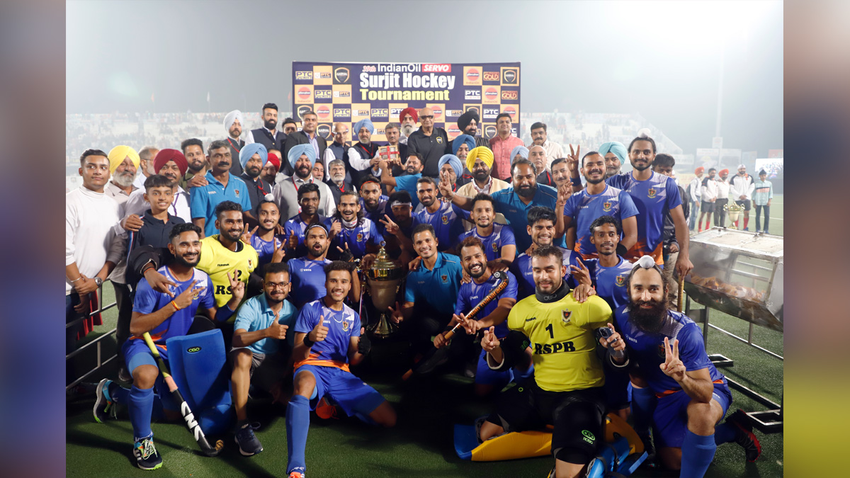 Sports News, 39th Indian Oil Servo Surjit Hockey Tournament, Hockey, Olympian Surjit Hockey Stadium, Indian Railways, Indian Oil Mumbai