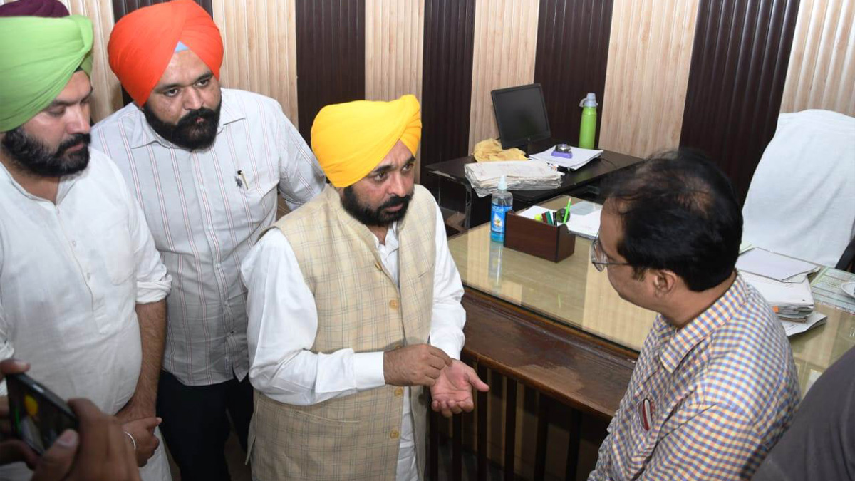 Bhagwant Mann, AAP, Aam Aadmi Party, Aam Aadmi Party Punjab, AAP Punjab, Government of Punjab, Punjab Government, Punjab, Chief Minister Of Punjab, Samrala