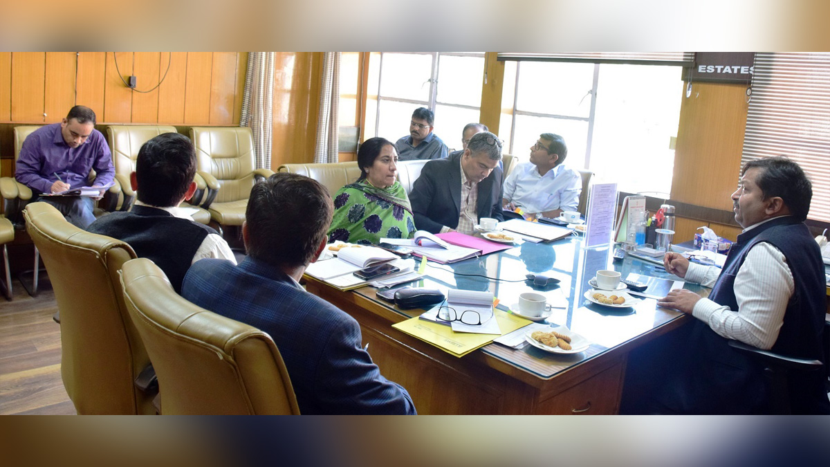 Dheeraj Gupta, Principal Secretary Housing and Urban Development Department, HUDD, Kashmir, Jammu And Kashmir, Jammu & Kashmir