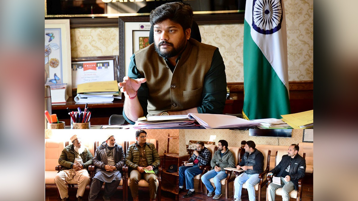 Ganderbal, Deputy Commissioner Ganderbal, Shyambir, Kashmir, Jammu And Kashmir, Jammu & Kashmir, District Administration Ganderbal