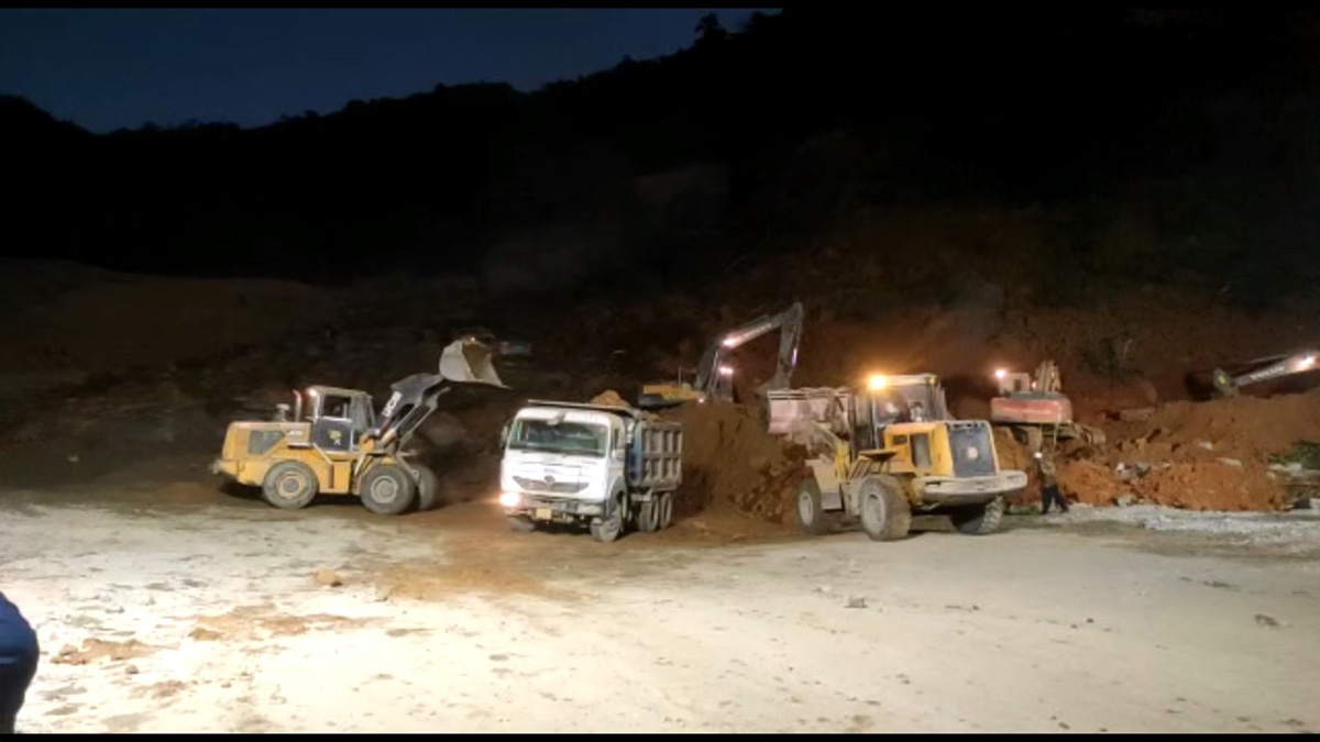 Hadsa India, Hadsa, Mizoram, Stone Quarry Collapse