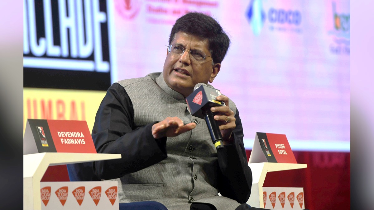 Piyush Goyal, Commerce and Industry Minister, BJP, Bharatiya Janata Party, India Today Conclave, India Today Conclave Mumbai 2022, India Today Conclave 2022