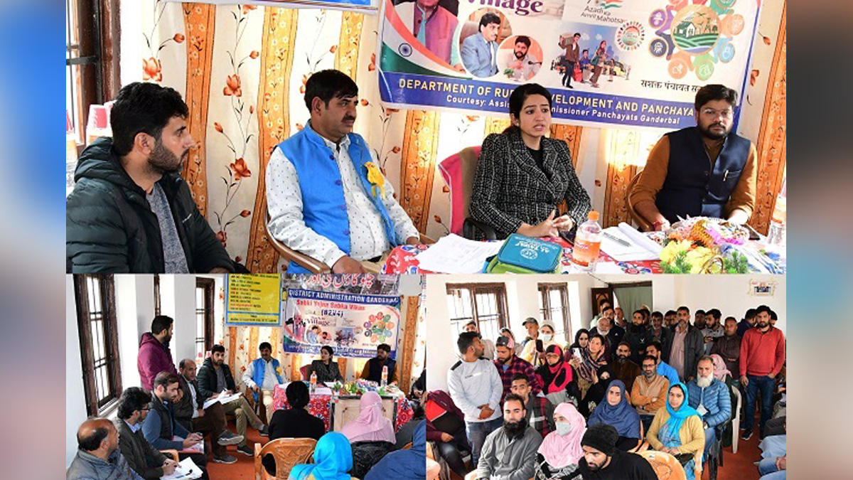 Ganderbal, Deputy Commissioner Ganderbal, Shyambir, Kashmir, Jammu And Kashmir, Jammu & Kashmir, District Administration Ganderbal, Back to Village, Back to Village 4, B2V4 programme, B2V4, B2V Phase-IV, Back to Village Phase 4th, Back to Village Phase 4th programme
