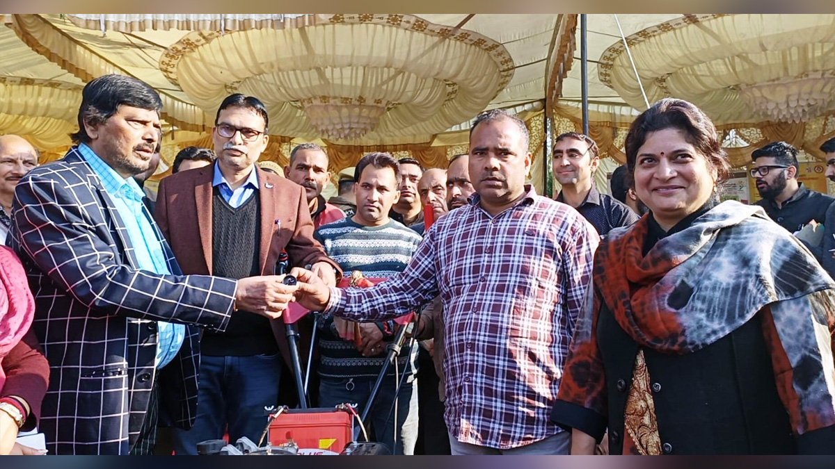 Ramdas Athawale, BJP, Bhartiya Janta Party, Union Minister of State for Social Justice and Empowerment, Reasi