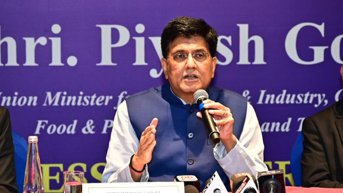 Piyush Goyal, Commerce and Industry Minister, BJP, Bharatiya Janata Party