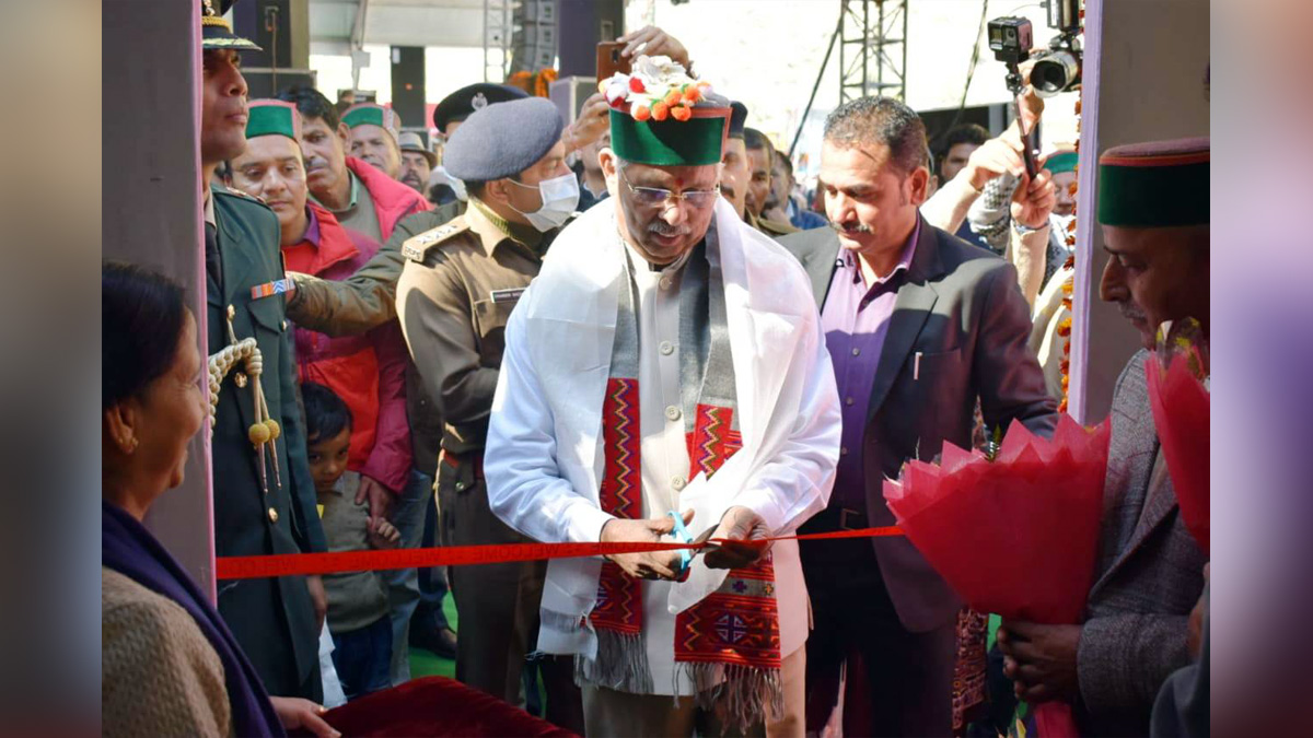 Rajendra Vishwanath Arlekar, Himachal Pradesh, Himachal, Bharatiya Janata Party, BJP, BJP Himachal, Shimla, Raj Bhawan, International Lavi Fair, Rampur Bushahr