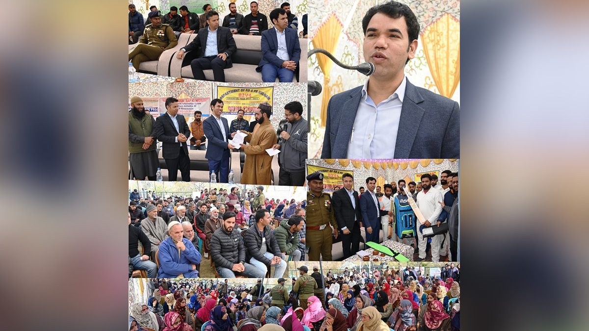 Vijay Bidhuri, Vijay Kumar Bidhuri, Commissioner Secretary Revenue, Srinagar, Kashmir, Jammu And Kashmir, Jammu & Kashmir, Back to Village, Back to Village 4, B2V4 programme, B2V4, B2V Phase-IV, Back to Village Phase 4th, Back to Village Phase 4th programme