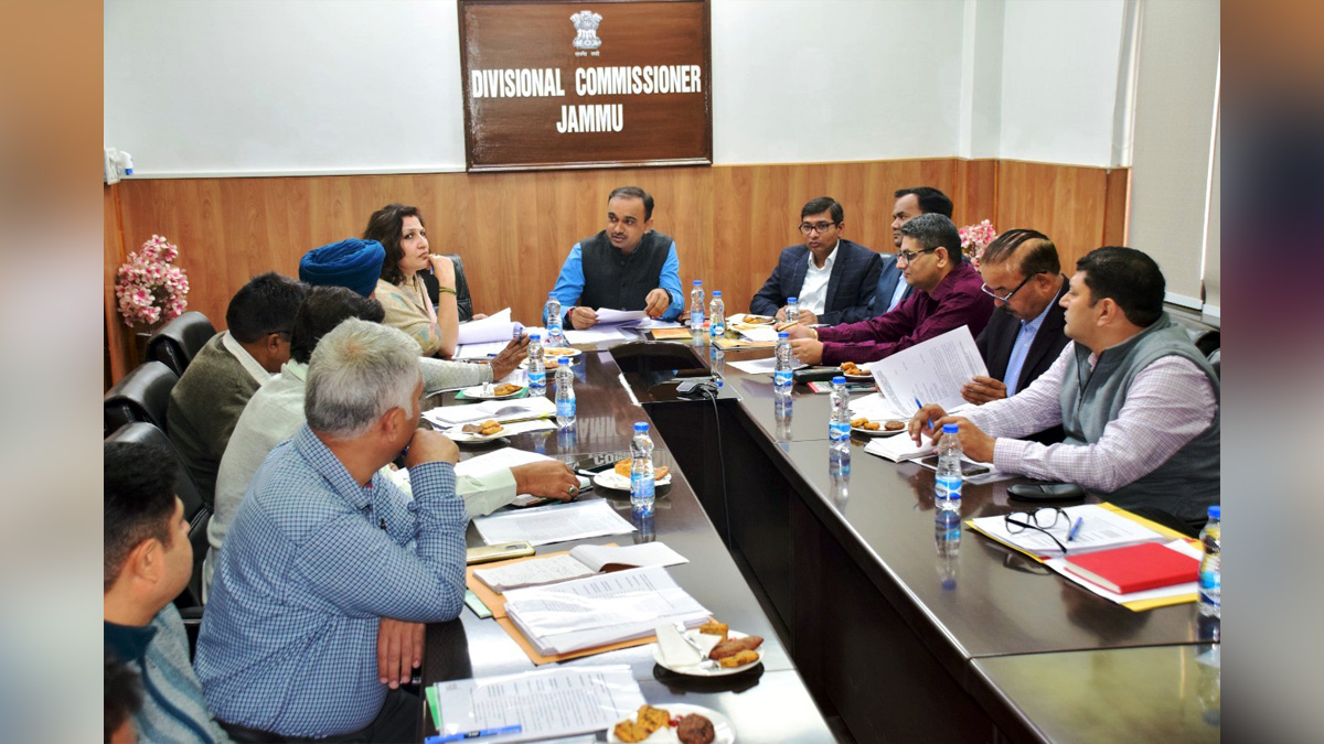 Jammu, DDC Jammu, Ramesh Kumar, Divisional Commissioner Jammu, Kashmir, Jammu And Kashmir, Jammu & Kashmir, District Administration Jammu