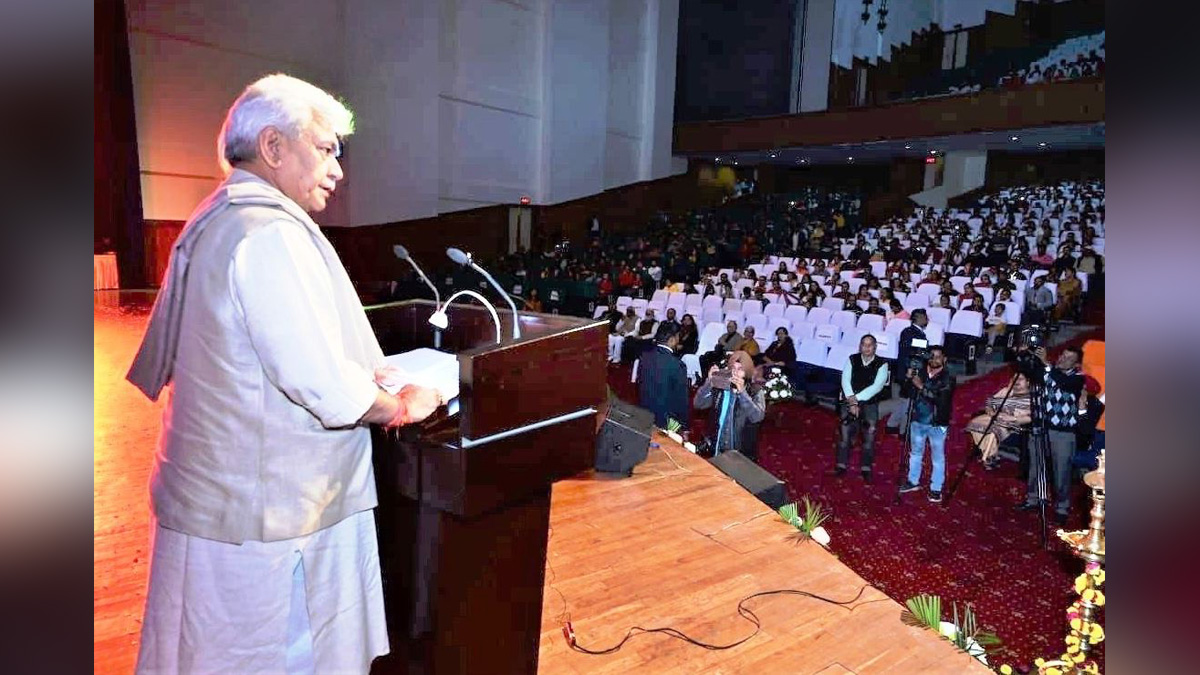 Manoj Sinha, Lieutenant Governor J&K, Raj Bhavan, Jammu, Srinagar, Kashmir, Jammu And Kashmir, Jammu & Kashmir