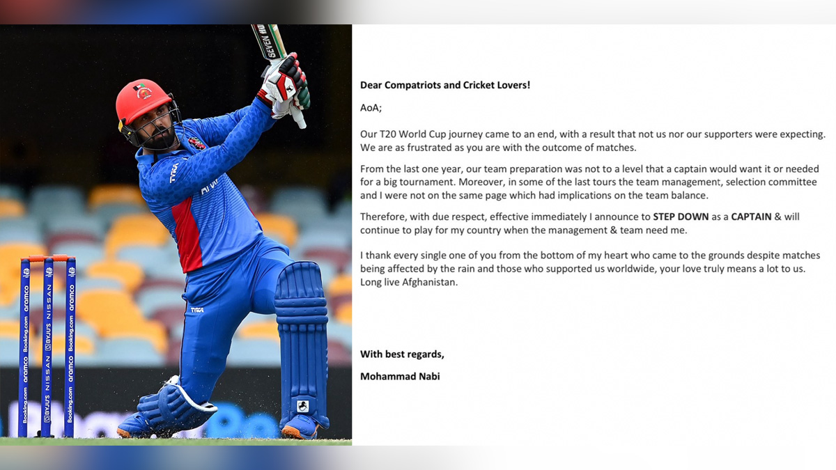 Sports News, Cricket, Cricketer, Player, Bowler, Batsman, T20 World Cup, T20 World Cup 2022, Mohammad Nabi, Afghanistan
