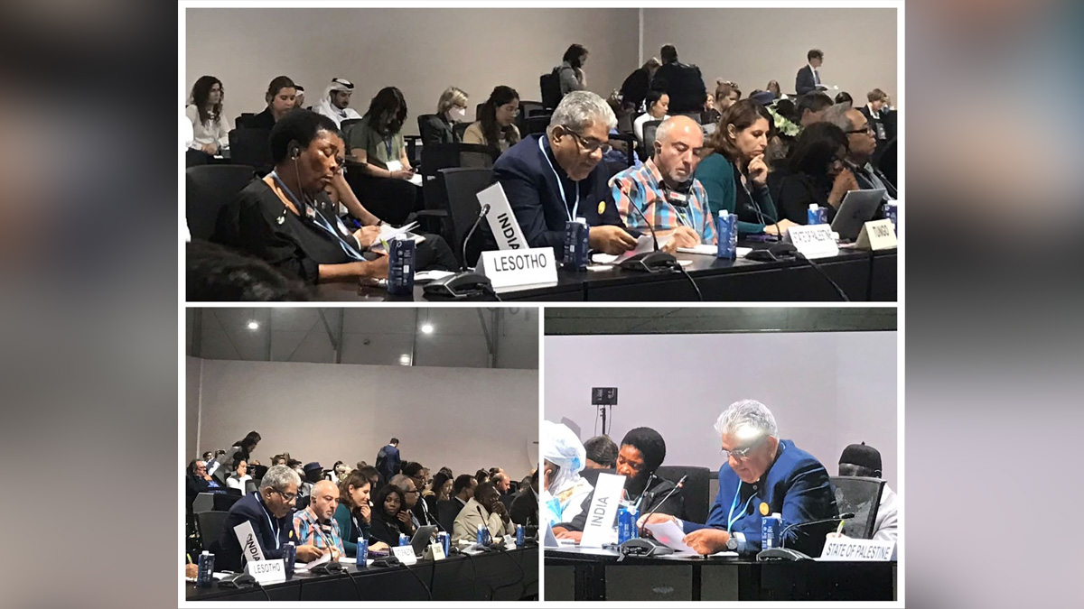 Bhupender Yadav, BJP, Bharatiya Janata Party, Union Minister for Environment Forest and Climate Change, Egypt, COP 27, Sharm El-Sheikh, UNFCCC