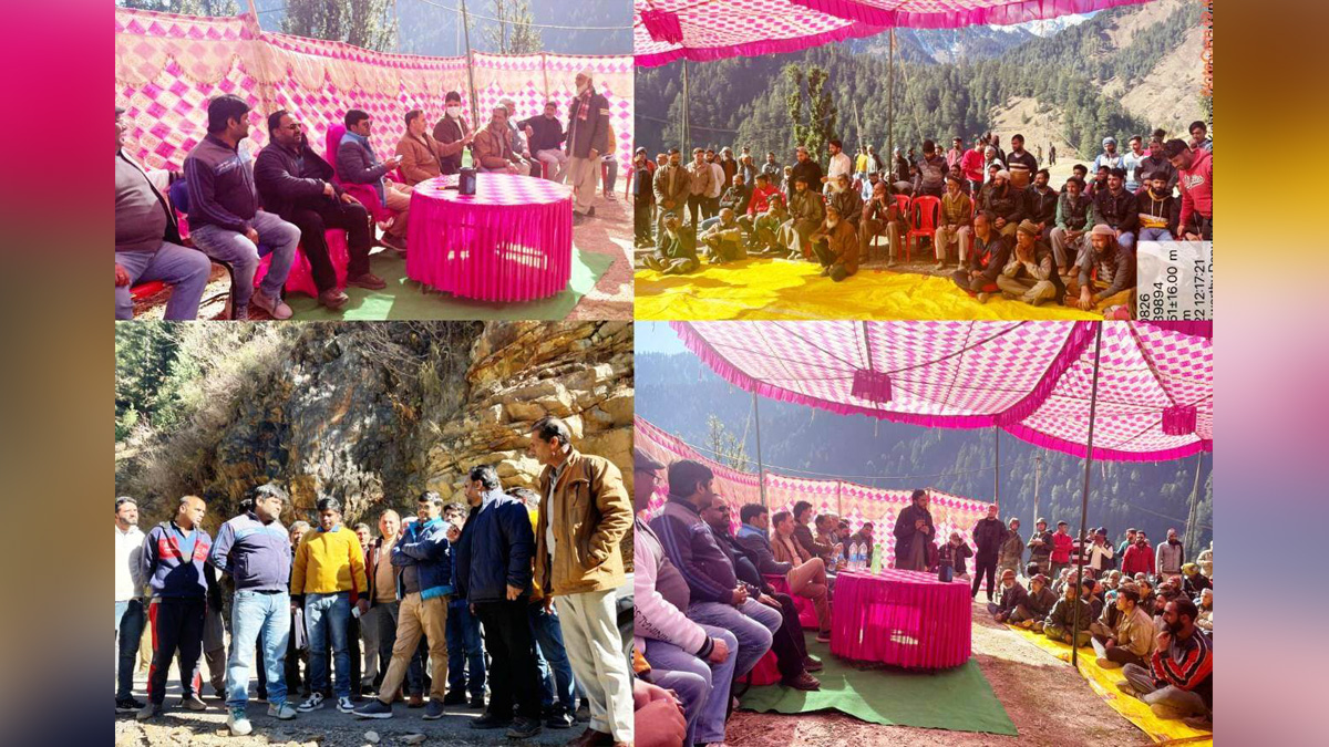 Kishtwar, DDC Kishtwar, District Development Commissioner Kishtwar, Dr Devansh Yadav, Kashmir, Jammu And Kashmir, Jammu & Kashmir, District Administration Kishtwar, Singhpora Tunnel Project