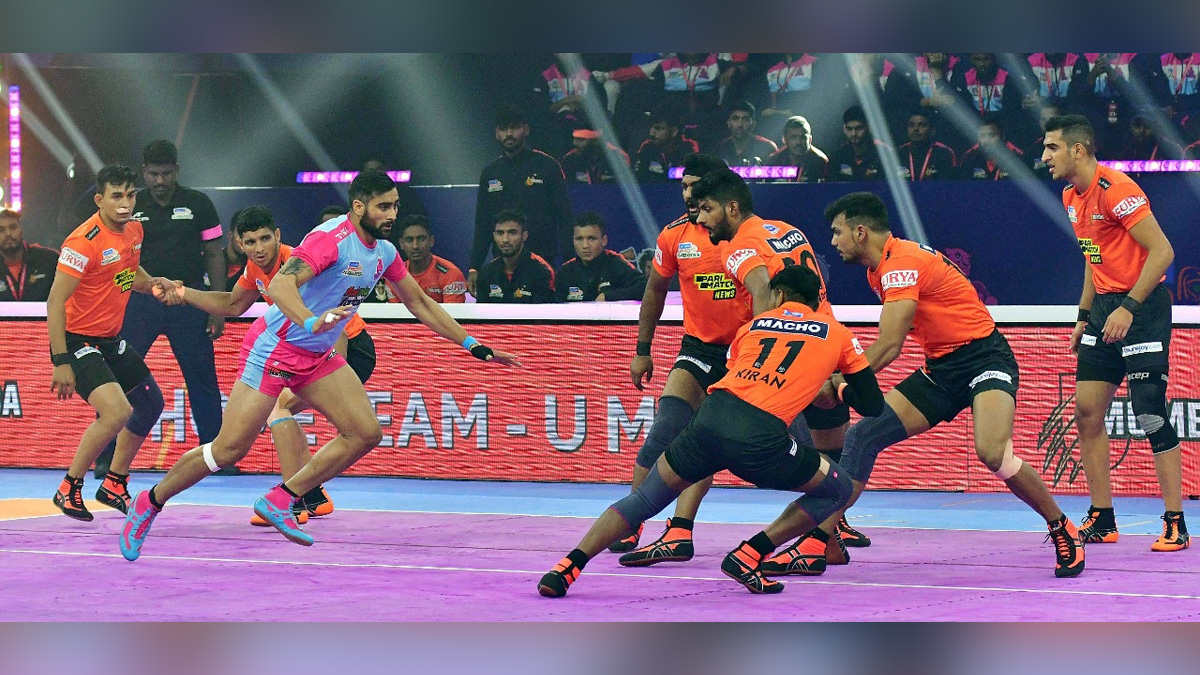 Sports News, Kabaddi, Kabaddi Player, Pro Kabaddi League, PKL, Pro Kabaddi League 9, PKL 9, Arjun Deshwal, Jaipur Pink Panthers, U Mumba, Shree Shivchhatrapati Sports Complex