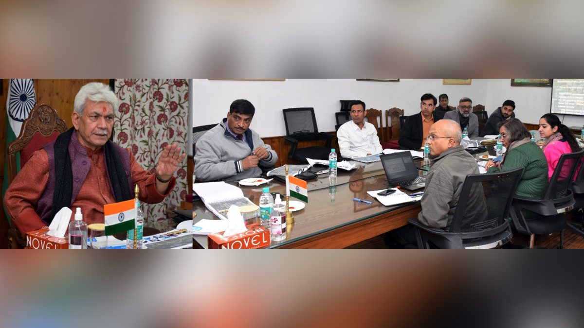 Manoj Sinha, Lieutenant Governor J&K, Raj Bhavan, Jammu, Srinagar, Kashmir, Jammu And Kashmir, Jammu & Kashmir