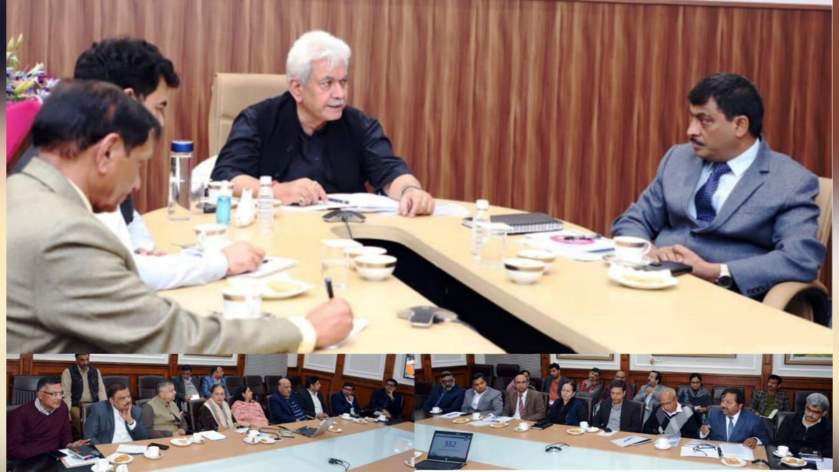 Manoj Sinha, Lieutenant Governor J&K, Raj Bhavan, Jammu, Srinagar, Kashmir, Jammu And Kashmir, Jammu & Kashmir, My Town My Pride