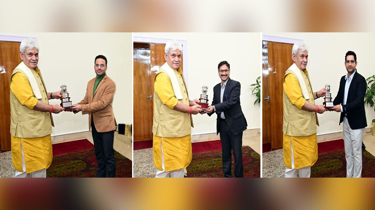 Manoj Sinha, Lieutenant Governor J&K, Raj Bhavan, Jammu, Srinagar, Kashmir, Jammu And Kashmir, Jammu & Kashmir