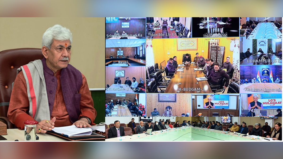 Manoj Sinha, Lieutenant Governor J&K, Raj Bhavan, Jammu, Srinagar, Kashmir, Jammu And Kashmir, Jammu & Kashmir
