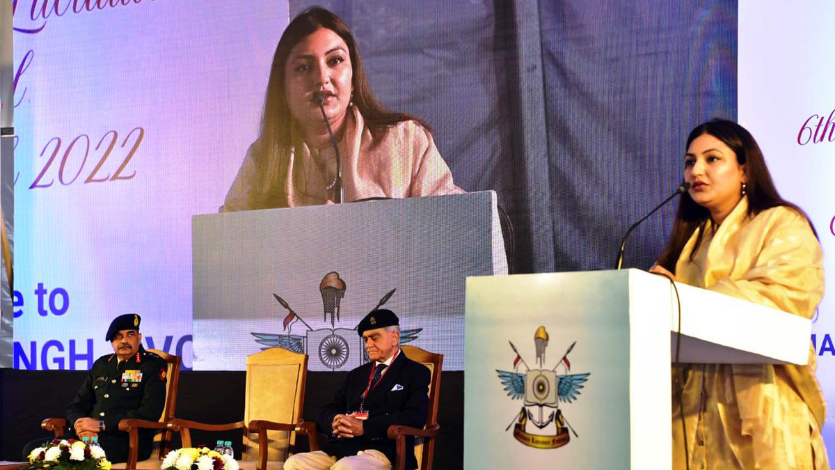 Anmol Gagan Mann, AAP, Aam Aadmi Party, Aam Aadmi Party Punjab, AAP Punjab, Government of Punjab, Punjab Government,6th Military Literature Festival 2022