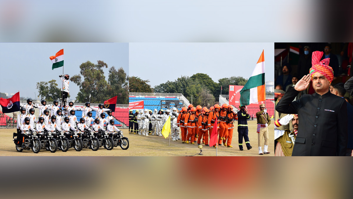 Jammu, DDC Jammu, Ramesh Kumar, Divisional Commissioner Jammu, Kashmir, Jammu And Kashmir, Jammu & Kashmir, District Administration Jammu, Republic Day, Republic Day 2023, M A Stadium