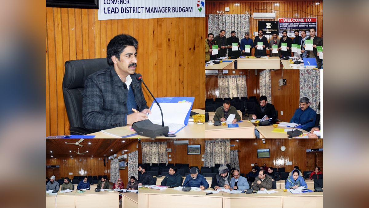 Budgam, Deputy Commissioner Budgam, DC Budgam, S F Hamid, Kashmir, Jammu And Kashmir, Jammu & Kashmir, District Administration Budgam, District Level Review Committee, DLRC, District Consultative Committee, DCC