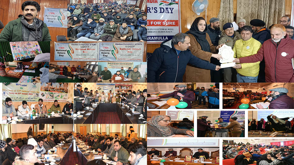Srinagar, National Voters Day 13th National Voters Day, Jammu And Kashmir, Jammu & Kashmir