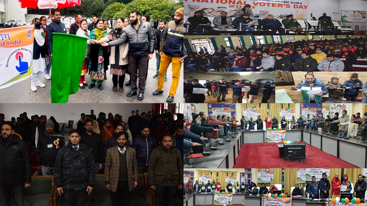 Jammu, National Voters Day 13th National Voters Day, Jammu And Kashmir, Jammu & Kashmir