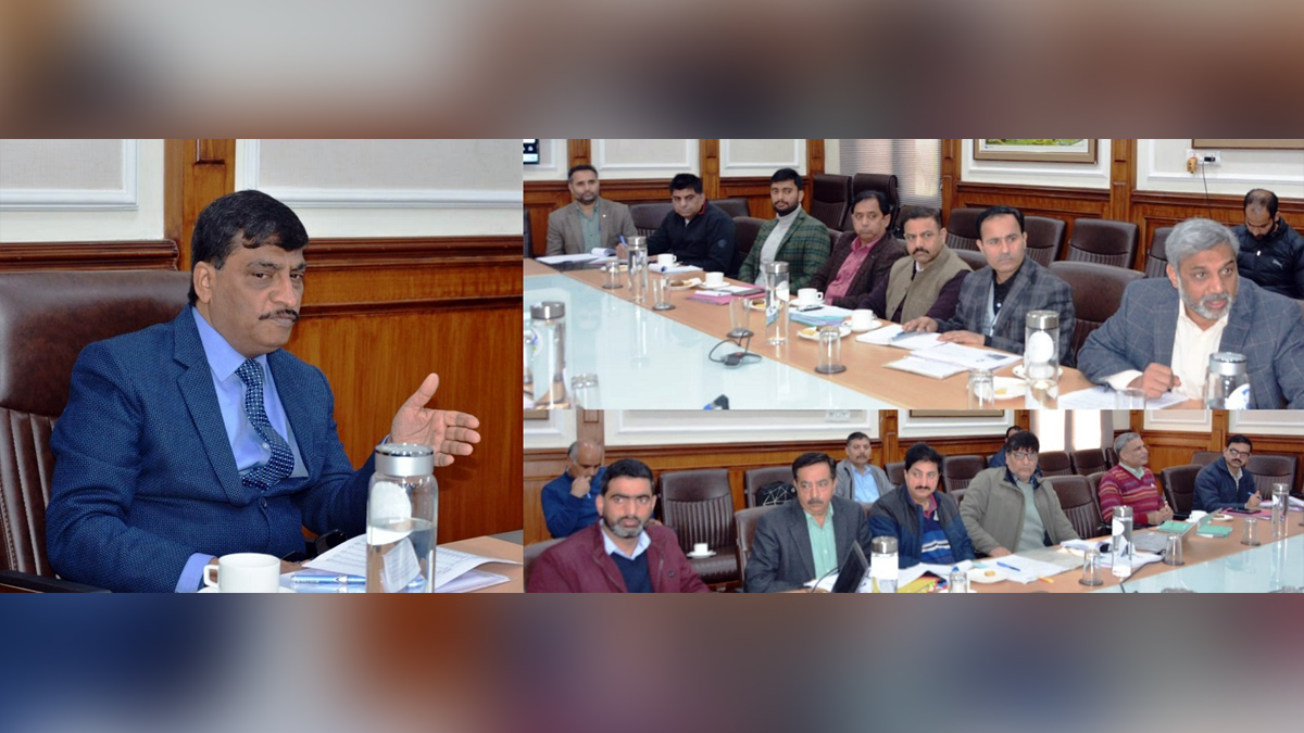 Arun Kumar Mehta, Dr. Arun Kumar Mehta, Kashmir, Jammu And Kashmir, Jammu & Kashmir, Chief Secretary Kashmir, Jal Jeevan Mission, JJM