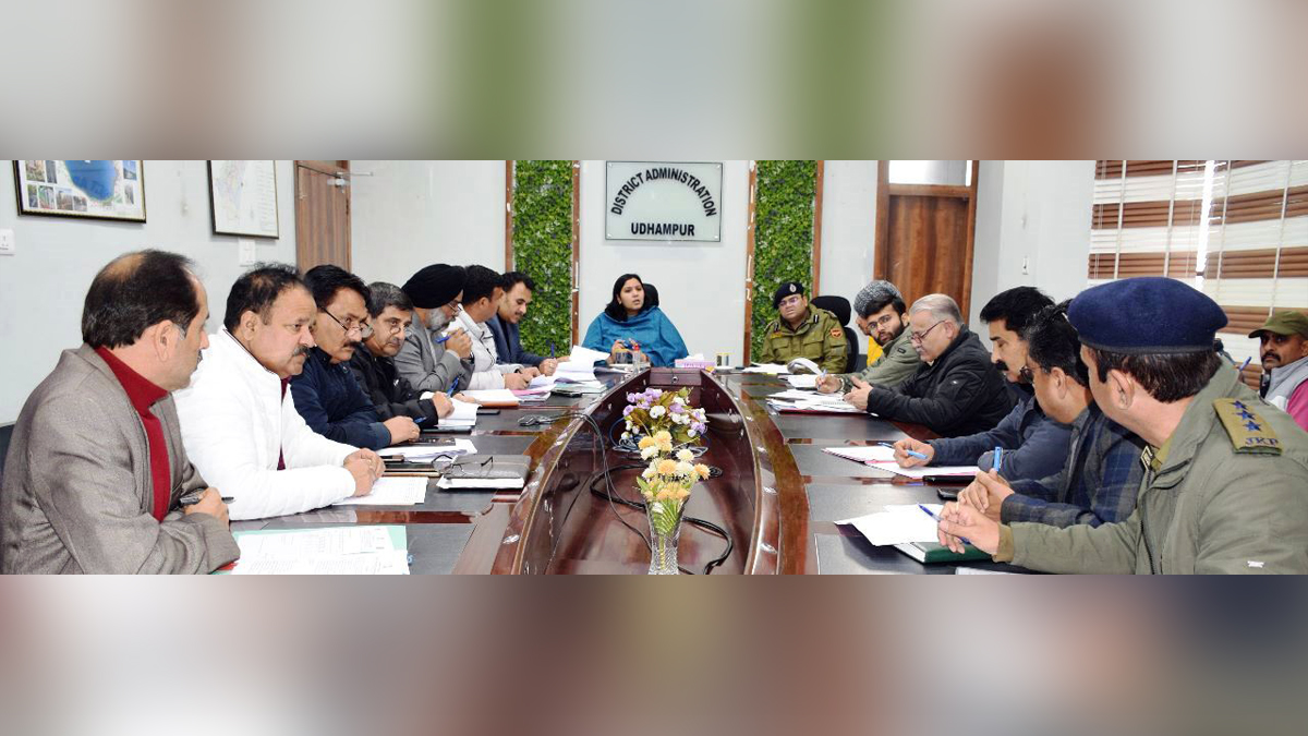 Udhampur, DDC Udhampur, District Development Commissioner Udhampur, Krittika Jyotsna, Kashmir, Jammu And Kashmir, Jammu & Kashmir, District Administration Udhampur