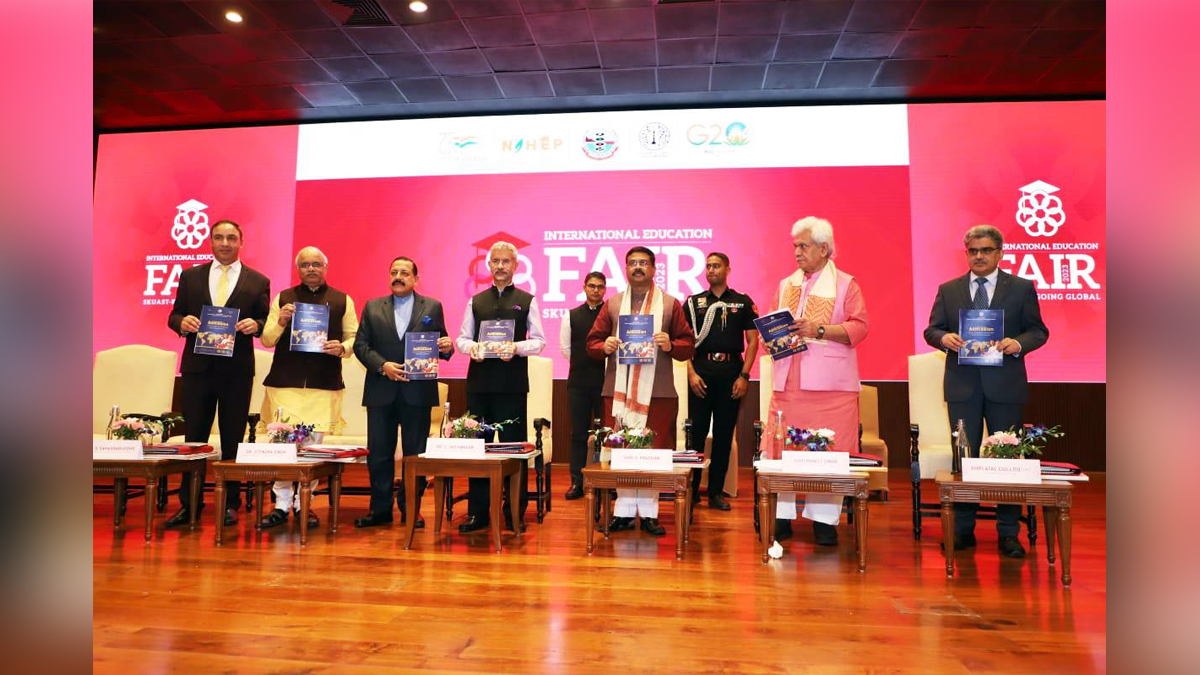 Subrahmanyam Jaishankar, BJP, Bharatiya Janata Party, Dr Jitendra Singh, Dr. Jitendra Singh, Union Earth Sciences Minister, Dharmendra Pradhan, Manoj Sinha, Lieutenant Governor J&K, Raj Bhavan, Jammu, Srinagar, Kashmir, Jammu And Kashmir, Jammu & Kashmir