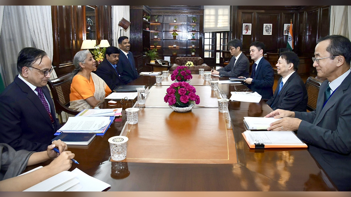 Nirmala Sitharaman, Union Minister for Finance & Corporate Affairs, BJP, Bharatiya Janata Party, ADB Presiddent Masatsugu Asakawa