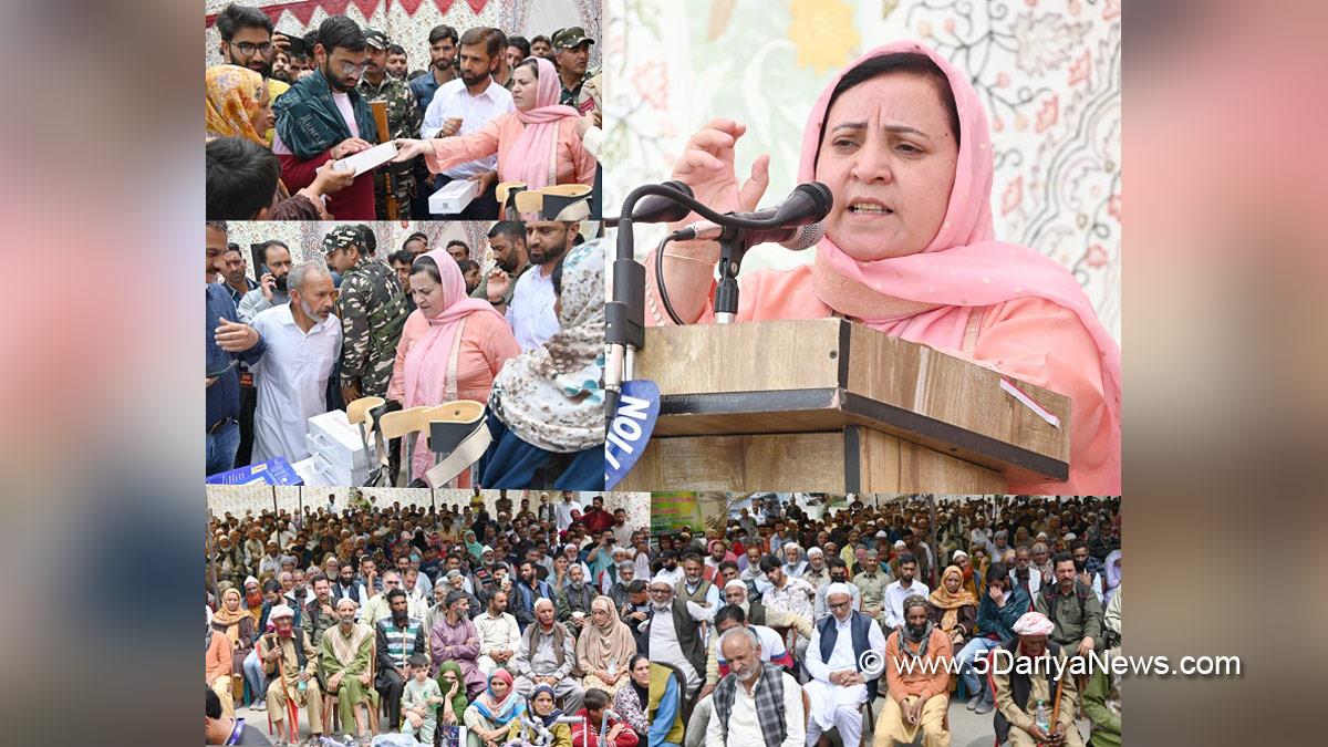 Sakeena Masood, Sakeena Itoo, Jammu and Kashmir National Conference, National Conference, Kashmir, Jammu And Kashmir, Jammu